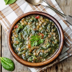 Lentil Spinach Soup