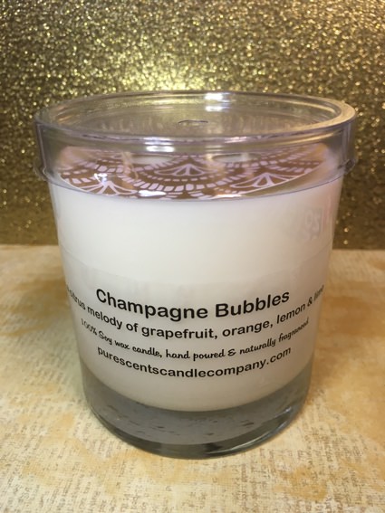 citrus lead free candle