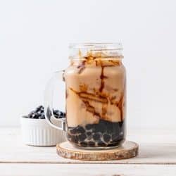 Homemade bubble tea